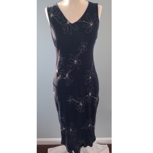 Ann Taylor LOFT Floral Light Weight Midi Dress